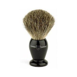 Edwin Jagger 1EJ946 Best Badger English Shaving Brush Ebony Color: Health & Personal Care