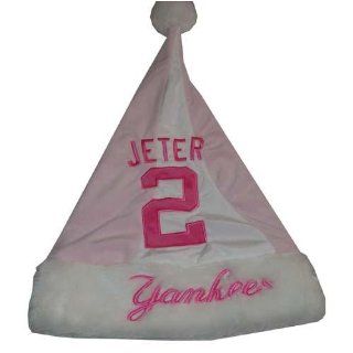 Forever Collectibles MLB Pink Santa Hat   Derek Jeter : Sports Related Collectibles : Sports & Outdoors