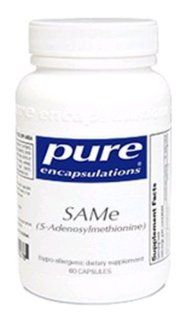 Pure Encapsulations SAMe (S Adenosylmethionine) 60 Capsules (F): Health & Personal Care