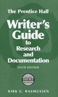A Writer's Guide to Research and Documentation: 9780131779976: Literature Books @