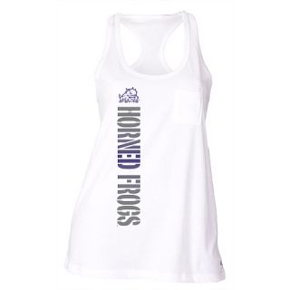 SOFFE Womens TCU Horned Frogs Pocket Racerback Tank Top   Size: XS/Extra Small,