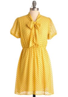 Run a Tight Chip Dress in Banana  Mod Retro Vintage Dresses