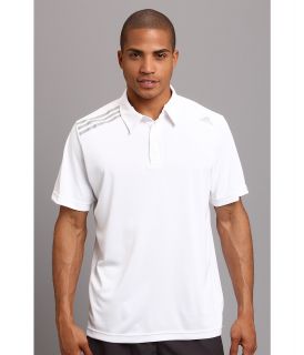 adidas Clima Chill Polo Mens Short Sleeve Pullover (White)