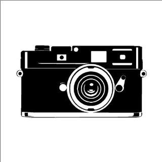Retro Camera (regular) wall saying vinyl lettering home decor decal stickers quotes  