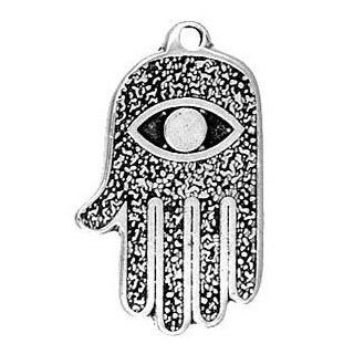 All Seeing Eye Amulet Pendant Necklace Charm Wicca Wiccan Pagan Metaphysical Spiritual Religious Men's Women's Jewelry FREE CORD INCLUDED: Jewelry