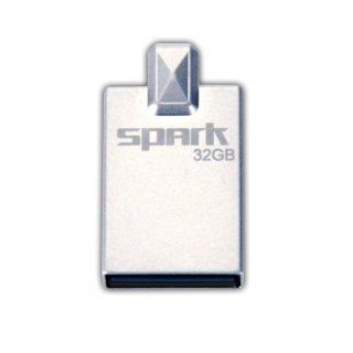 Patriot 32GB Spark Series Micro sized USB 3.0 Flash Drive With Up To 140MB/sec & Metal Housing   PSF32GSPK3USB: Computers & Accessories