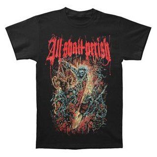 All Shall Perish Chains T shirt: Music Fan T Shirts: Clothing