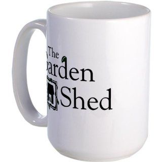 CafePress Garden Shed Large Mug   Standard: Kitchen & Dining