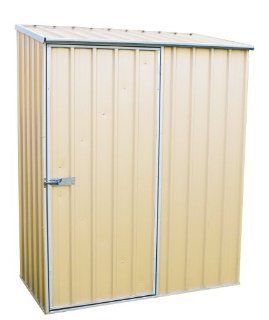 ABSCO Spacesaver 5 by 3 Tool Shed, Classic Cream : Storage Sheds : Patio, Lawn & Garden