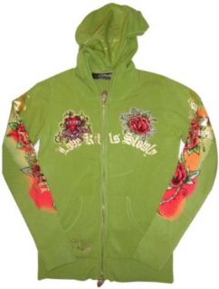 Women's Ed Hardy Hoodie Hooded Sweat Jacket Available in Several Sizes (Small) at  Womens Clothing store