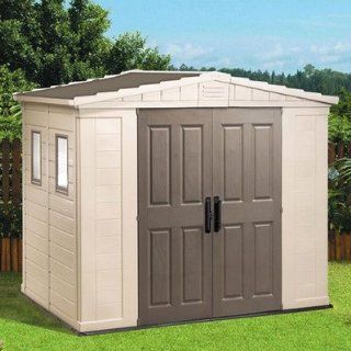 Apex Resin Storage Shed: Home Improvement
