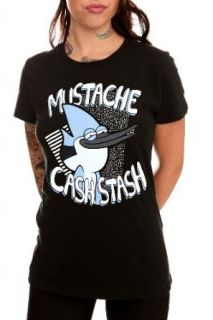 Regular Show Mustache Cash Stash Girls T Shirt 3XL Size : XXX Large at  Womens Clothing store