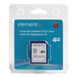 Raspberry Pi Debian 6 Wheezy 4GB SD Card Boot Disk: Computers & Accessories