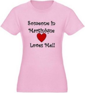 SOMEONE IN MARTINIQUE LOVES ME   Country Series   Pink Women's Camisole: Clothing