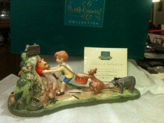 "WINNIE THE POOH AND THE HONEY TREE" "Hooray, hooray, for Pooh Will Soon Be Free!" : Collectible Figurines : Everything Else