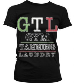 GTL Gym Tanning Laundry Mens T shirt, Funny Trendy Hot G.T.L. Mens Tee Shirt: Clothing