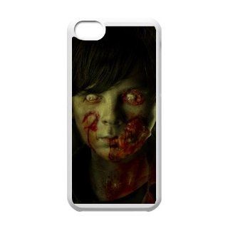 iphone 5C hard plastic cover cases with TV show "The Walking Dead" pattern 11: Cell Phones & Accessories