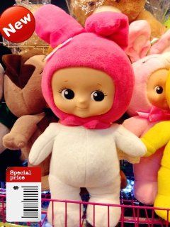 KEWPIE ADORABLE SOFT PLUSH ECO DOLL "PINK". LIMITED EDITION .HOT SALE 2013 !!!!!!!! WOW 15.5 "(38cm) . ORDER SOON . BEST PRICE & FREE US SHIPPING.: Toys & Games