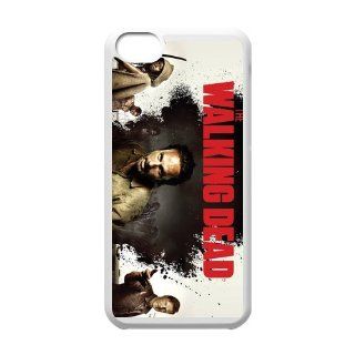 iphone 5C hard plastic cover cases with TV show "The Walking Dead" pattern 7: Cell Phones & Accessories