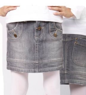 BALDININI Kinder Jeans Minirock, Mdchen, grau, Gr. 4/104, 6/116, 8/128, 10/140 und 12/152, neu!: Bekleidung