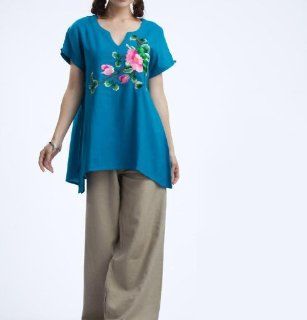100% Handgemachte Leinen Baumwolle Bluse Oberhemden   Orientalische Chinesische Stickerei Kunst # 106   FREIE FRACHT: Spielzeug