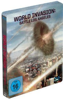 World Invasion: Battle Los Angeles Limited Steelbook Edition Blu ray: Aaron Eckhart, Ramon Rodriguez, Bridget Moynahan, Ne Yo, Jonathan Liebesman: DVD & Blu ray
