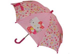 Hello Kitty Schirm Kinderschirm Kinder Stockschirm Regenschirm rosa pink: Koffer, Ruckscke & Taschen