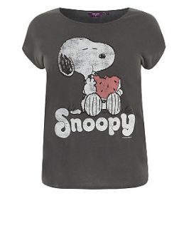 Inspire Dark Grey Snoopy Watermelon T Shirt