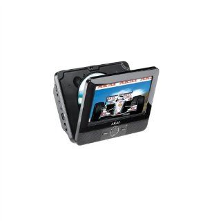 Akai ACVDS737TG Tragbarer DVD Spieler (17,7 cm (7 Zoll) LCD) mit game console und Auto Mount schwarz: Audio & HiFi