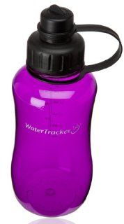 WaterTracker 123 von Brix Design, Inhalt 1,0L, Farbe PLUM (violett): Sport & Freizeit