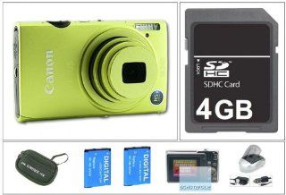 Canon Ixus 125 Digitalkamera Grn: 2x Dinotech AKKUS: Elektronik