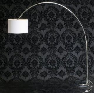 Designer Stehlampe BOGENLEUCHTE ROMA wei Bogenlampe: Beleuchtung