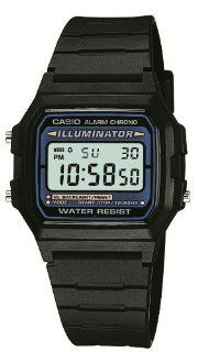 Casio Collection Herren Armbanduhr Digital Quarz F 105W 1AWYEF: Uhren