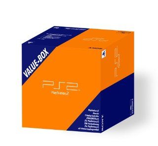 Playstation 2   Gert Value Pack (PS2, 2 Controller, DVD Fernbedienung): Games
