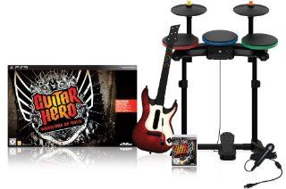 Guitar Hero: Warriors of Rock inkl. Schlagzeug, Gitarre, Mikrofon: Playstation 3: Games