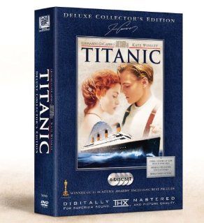 Titanic Deluxe Collector's Editon, 4 DVDs Deluxe Collector's Edition: Leonardo DiCaprio, Billy Zane, Kate Winslet, Kathy Bates, Bernard Hill, James Cameron: DVD & Blu ray