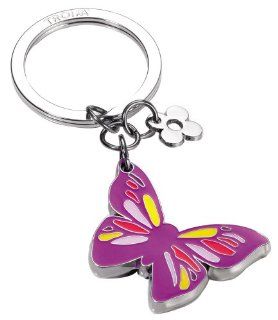 Troika Schlsselanhnger little Butterfly Schmetterling mit Blumenanhnger: Bürobedarf & Schreibwaren