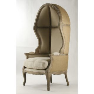 Zentique Inc. Leonide Fabric Balloon Chair K8 FC060 E272 A003 Burlap