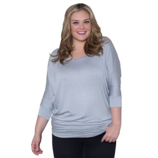 Sealed with a Kiss Womens Plus Size Frances Batwing Top   17129007