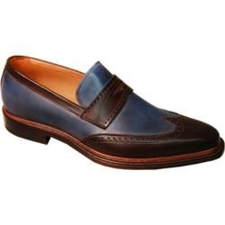 Mens Giovanni Marquez 1845 Blue Leather  ™ Shopping