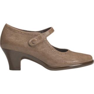 Womens Aerosoles Railroad Mary Jane Taupe Synthetic   17333504