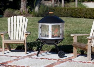 Fire Sense Bon Fire Portable Fire Pit   Fire Pits