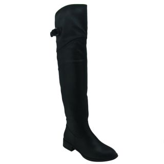 Olivia Miller Womens Erika Over the Knee Riding Boots  