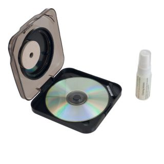 Radial DVD CD Cleaning System