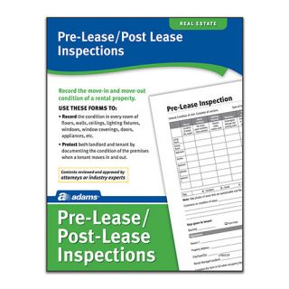 Pre Lease and Post Lease Inspections Forms and Instruction