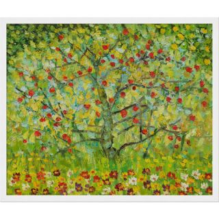 The Apple Tree by Klimt Framed Hand Painted Oil on Canvas by Tori Home