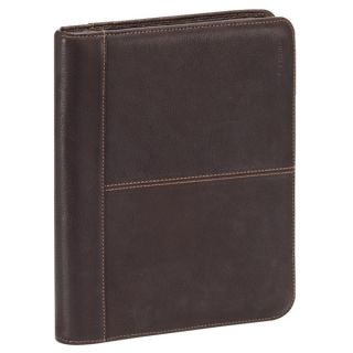 Solo Vintage Leather Padfolio   iPad Friendly  All Generations