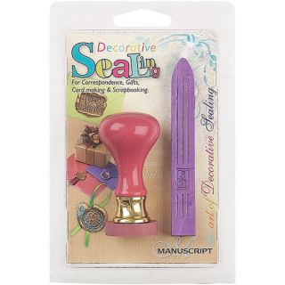 Decorative Special Day with Purple Wax Resin Seal with Wax Stick