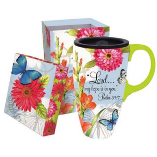 Cypress Butterfly Blessings Latte Travel Mug