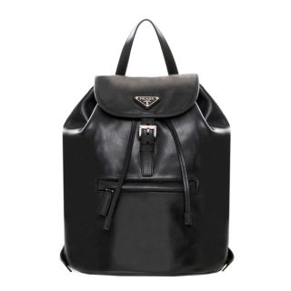 Prada Black Soft Leather Backpack  ™ Shopping   Big